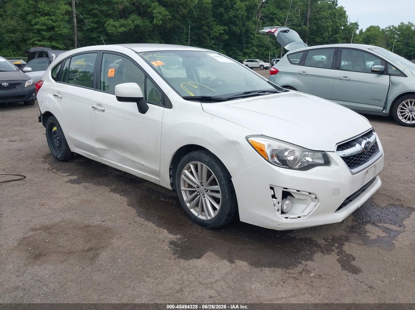 2012 Subaru Impreza VIN JF1GPAG65CH200636 IAAI salvage auction — REAR END, Salvage - Greater Than 75% (Maryland), sold $625 on 2026-07-22 (photo 1)