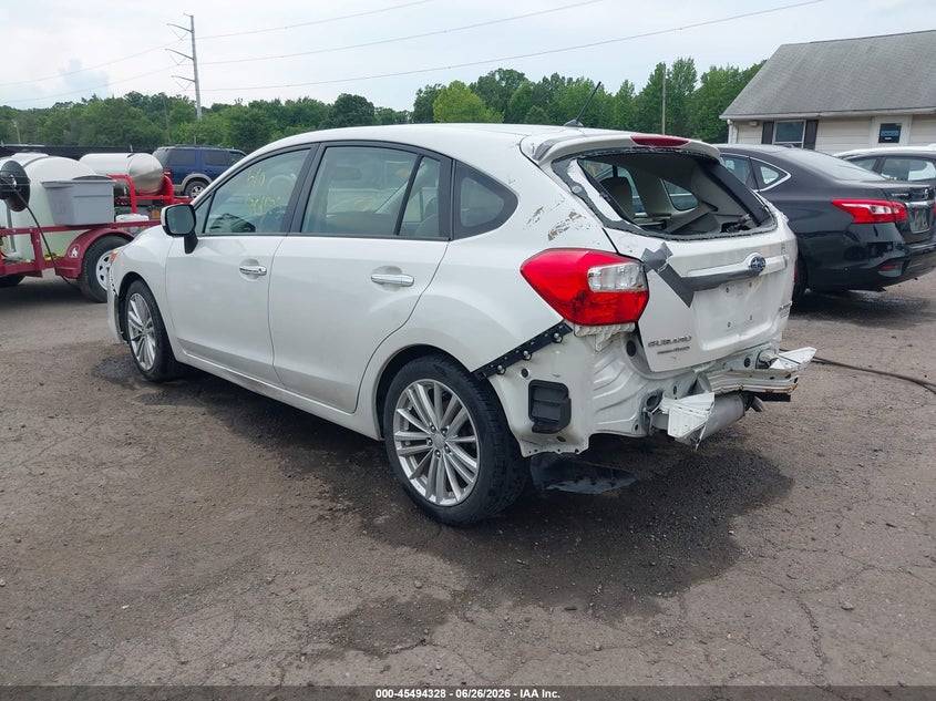 2012 Subaru Impreza VIN JF1GPAG65CH200636 IAAI salvage auction — REAR END, Salvage - Greater Than 75% (Maryland), sold $625 on 2026-07-22 (photo 3)