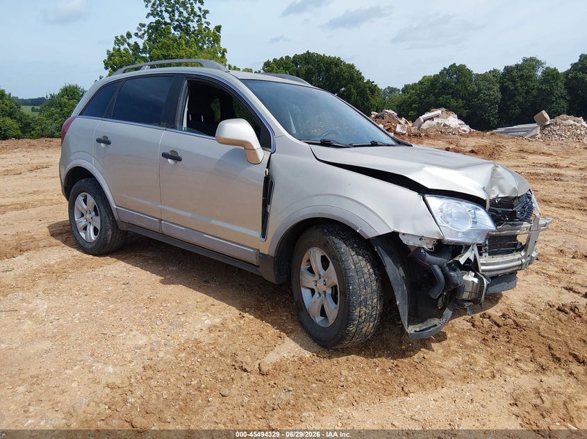 2014 Chevrolet Captiva sport VIN 3GNAL2EK2ES582398 IAAI salvage auction — FRONT END, Salvage (Missouri), sold $400 on 2026-08-03 (photo 1)