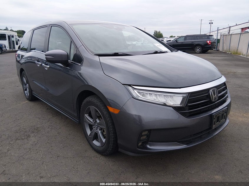 2023 Honda Odyssey VIN 5FNRL6H51PB065999 IAAI salvage auction — NORMAL WEAR, SF97 (Oregon), sold $8,600 on 2026-07-29 (photo 1)