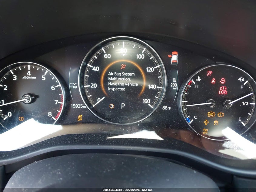 2025 Mazda Cx-50 VIN 7MMVABDM8SN355905 IAAI salvage auction — SIDE, Wait Title, sold $9,100 on 2026-08-21 (photo 7)