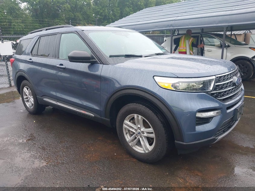 2021 Ford Explorer VIN 1FMSK8DH4MGC20042 IAAI salvage auction — ELECTRICAL, Salvage (Connecticut), sold $7,000 on 2026-07-29 (photo 1)