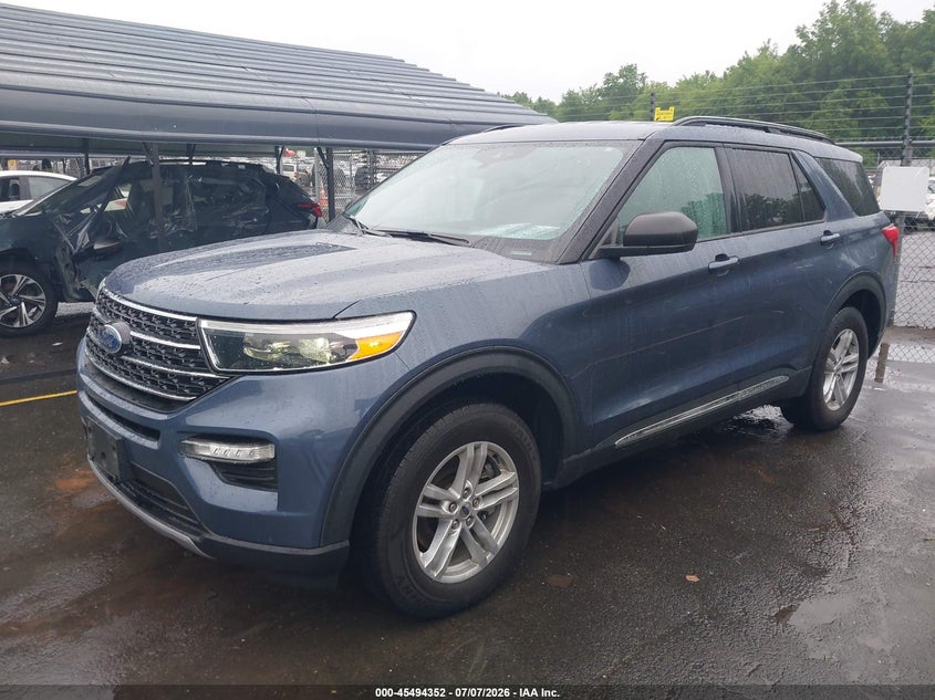 2021 Ford Explorer VIN 1FMSK8DH4MGC20042 IAAI salvage auction — ELECTRICAL, Salvage (Connecticut), sold $7,000 on 2026-07-29 (photo 2)