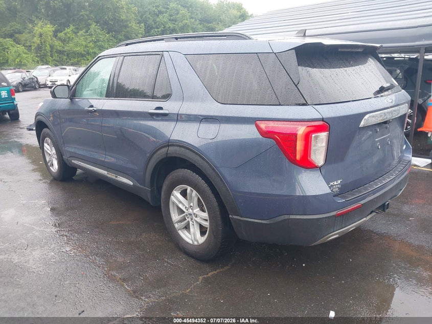 2021 Ford Explorer VIN 1FMSK8DH4MGC20042 IAAI salvage auction — ELECTRICAL, Salvage (Connecticut), sold $7,000 on 2026-07-29 (photo 3)