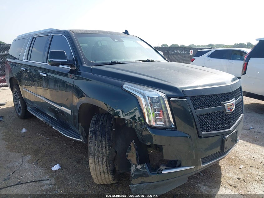 2016 Cadillac Escalade VIN 1GYS3HKJ1GR278927 IAAI salvage auction — FRONT END, Salvage Title, sold $5,500 on 2026-09-22 (photo 1)