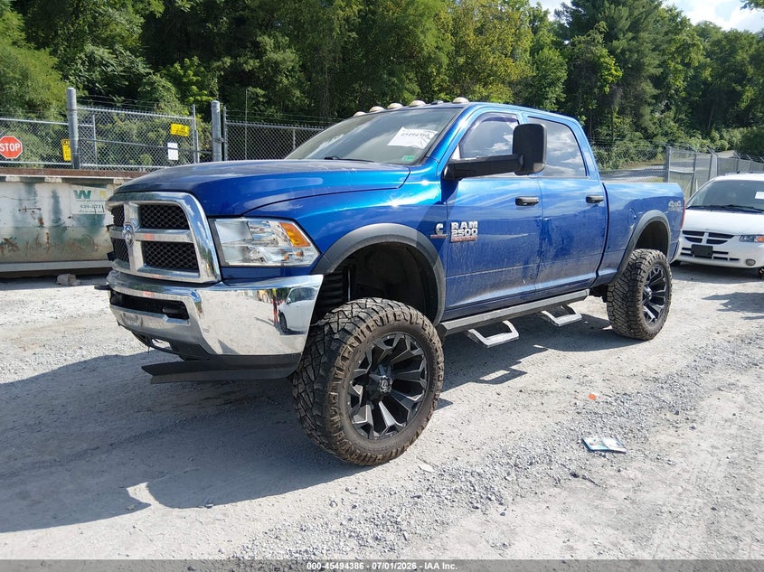 2018 Ram 2500 VIN 3C6UR5CL6JG126488 IAAI salvage auction — RIGHT FRONT, Salvage (Virginia), sold $8,900 on 2026-07-22 (photo 2)