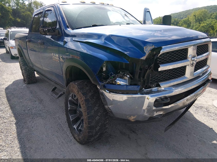 2018 Ram 2500 VIN 3C6UR5CL6JG126488 IAAI salvage auction — RIGHT FRONT, Salvage (Virginia), sold $8,900 on 2026-07-22 (photo 6)