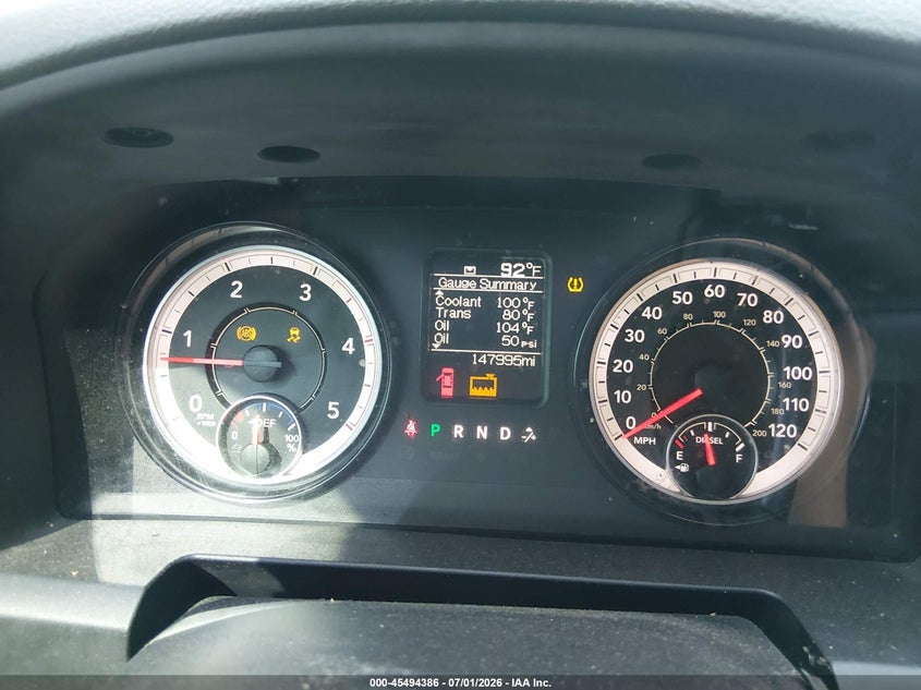 2018 Ram 2500 VIN 3C6UR5CL6JG126488 IAAI salvage auction — RIGHT FRONT, Salvage (Virginia), sold $8,900 on 2026-07-22 (photo 7)