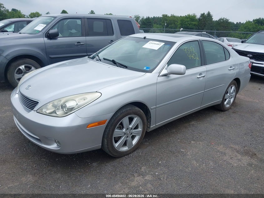 2005 Lexus Es 330 VIN JTHBA30GX55142661 IAAI salvage auction — RIGHT FRONT, Clear (Virginia), sold $1,350 on 2026-07-09 (photo 2)