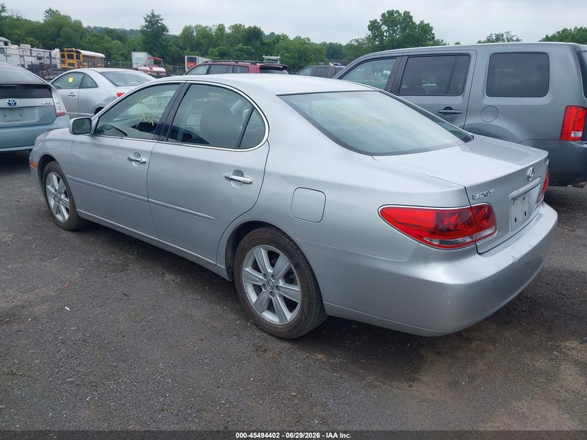 2005 Lexus Es 330 VIN JTHBA30GX55142661 IAAI salvage auction — RIGHT FRONT, Clear (Virginia), sold $1,350 on 2026-07-09 (photo 3)