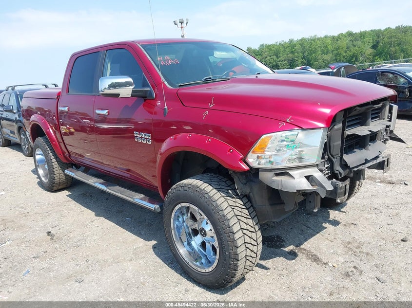 2015 Ram 1500 VIN 1C6RR6LT9FS583288 IAAI salvage auction — FRONT END, Salvage (Georgia), sold $4,550 on 2026-07-23 (photo 1)
