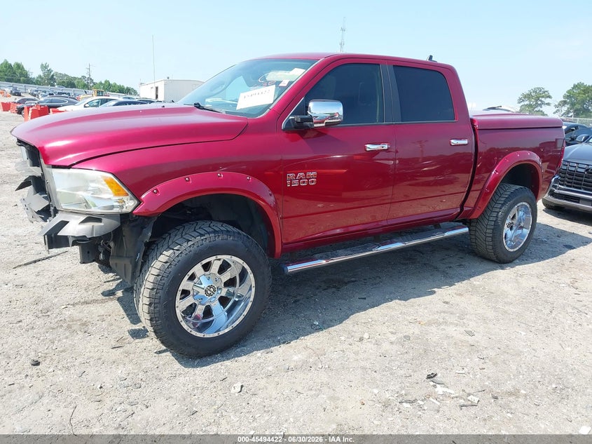 2015 Ram 1500 VIN 1C6RR6LT9FS583288 IAAI salvage auction — FRONT END, Salvage (Georgia), sold $4,550 on 2026-07-23 (photo 2)
