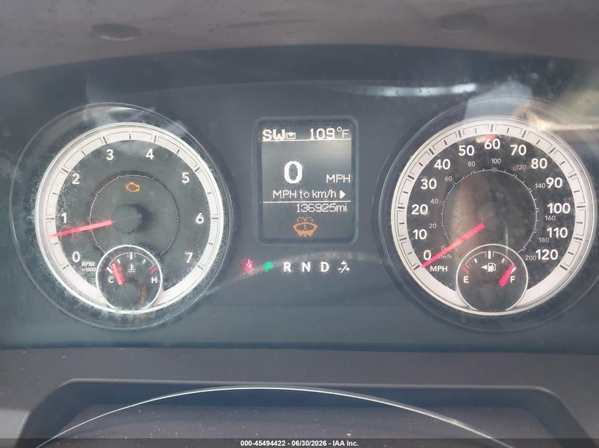 2015 Ram 1500 VIN 1C6RR6LT9FS583288 IAAI salvage auction — FRONT END, Salvage (Georgia), sold $4,550 on 2026-07-23 (photo 7)