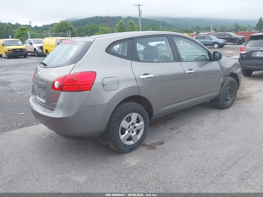 2010 Nissan Rogue sport VIN JN8AS5MV7AW143323 IAAI salvage auction — RIGHT FRONT, Salvage (Pennsylvania), sold $375 on 2026-07-12 (photo 4)