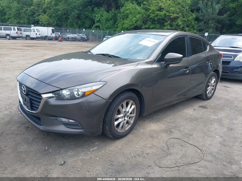 2017 Mazda 3 VIN 3MZBN1U78HM109383 IAAI salvage auction — FRONT END, Salvage - Greater Than 75% (Maryland), sold $1,200 on 2026-07-29 (photo 2)