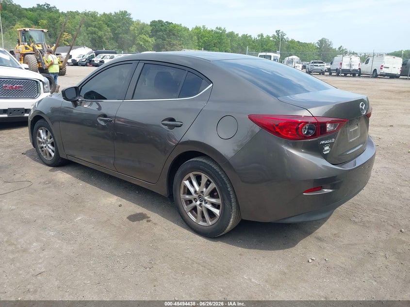 2017 Mazda 3 VIN 3MZBN1U78HM109383 IAAI salvage auction — FRONT END, Salvage - Greater Than 75% (Maryland), sold $1,200 on 2026-07-29 (photo 3)