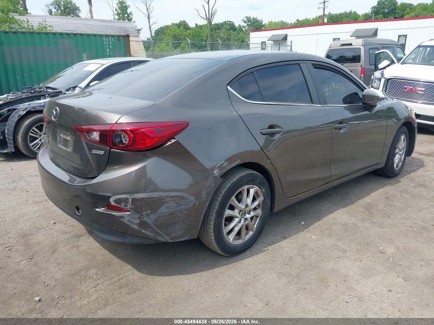 2017 Mazda 3 VIN 3MZBN1U78HM109383 IAAI salvage auction — FRONT END, Salvage - Greater Than 75% (Maryland), sold $1,200 on 2026-07-29 (photo 4)