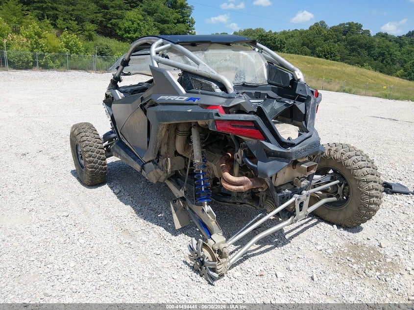 2024 Polaris Rzr VIN 3NSRGC2K7RG334651 IAAI salvage auction — FRONT & REAR, Salvage Title, sold $9,900 on 2026-10-21 (photo 3)