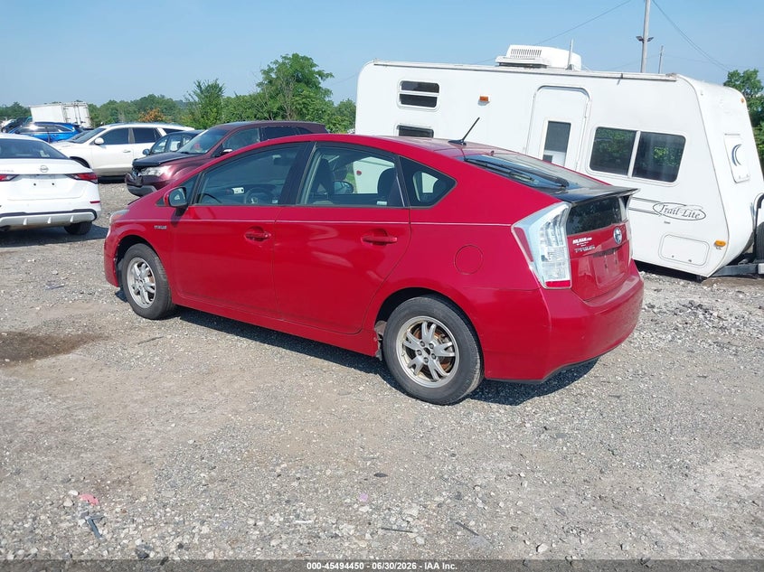 2010 Toyota Prius VIN JTDKN3DU0A1304000 IAAI salvage auction — NORMAL WEAR, Clear (Pennsylvania), sold $425 on 2026-07-17 (photo 3)