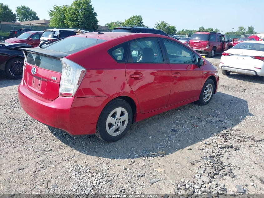 2010 Toyota Prius VIN JTDKN3DU0A1304000 IAAI salvage auction — NORMAL WEAR, Clear (Pennsylvania), sold $425 on 2026-07-17 (photo 4)