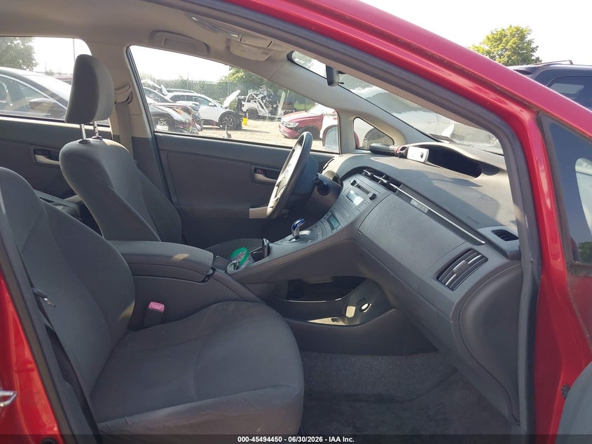 2010 Toyota Prius VIN JTDKN3DU0A1304000 IAAI salvage auction — NORMAL WEAR, Clear (Pennsylvania), sold $425 on 2026-07-17 (photo 5)