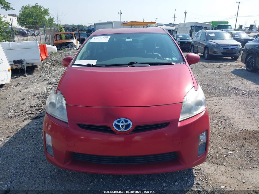 2010 Toyota Prius VIN JTDKN3DU0A1304000 IAAI salvage auction — NORMAL WEAR, Clear (Pennsylvania), sold $425 on 2026-07-17 (photo 6)