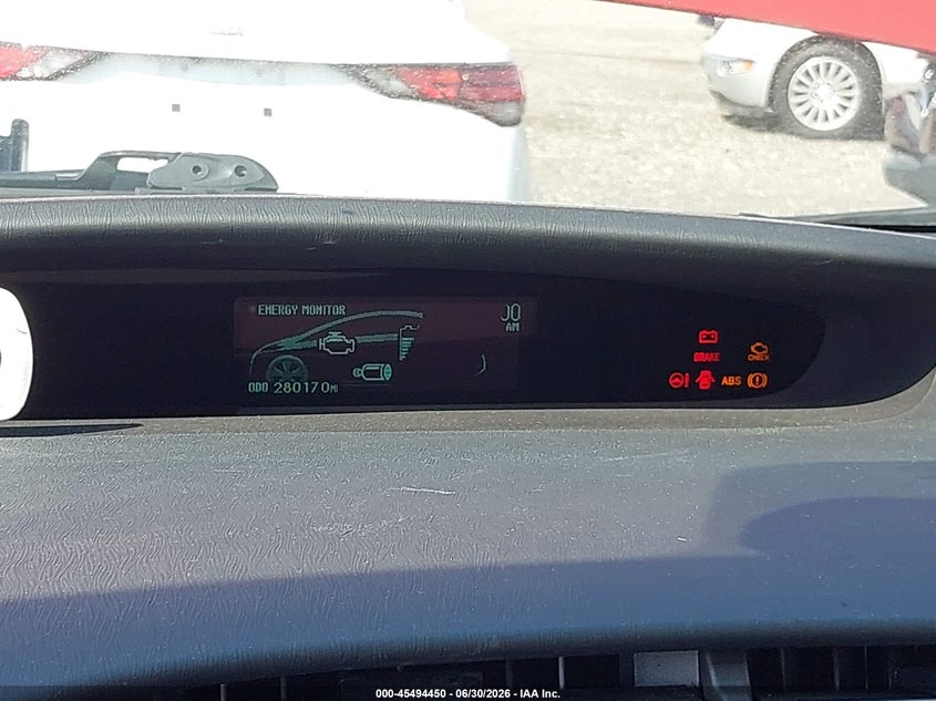 2010 Toyota Prius VIN JTDKN3DU0A1304000 IAAI salvage auction — NORMAL WEAR, Clear (Pennsylvania), sold $425 on 2026-07-17 (photo 7)