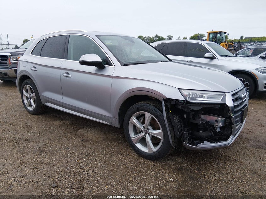 2020 Audi Q5 VIN WA1ANAFY0L2082212 — IAAI salvage auction photo