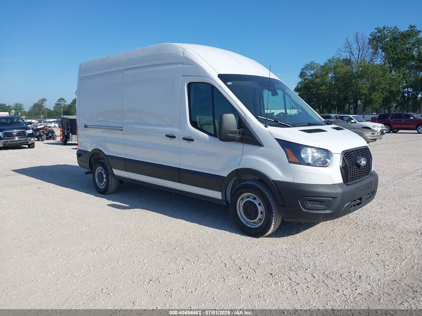 2026 Ford Transit VIN 1FTBR1X86TKA89985 IAAI salvage auction — HAIL, Enterprise Vehicles Clear Only (Kansas), sold $34,000 on 2026-07-08 (photo 1)