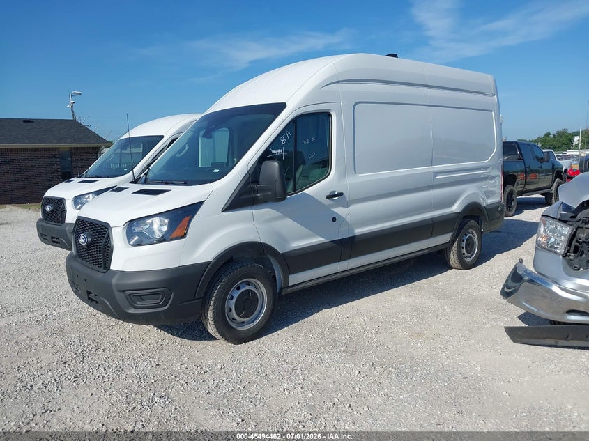 2026 Ford Transit VIN 1FTBR1X86TKA89985 IAAI salvage auction — HAIL, Enterprise Vehicles Clear Only (Kansas), sold $34,000 on 2026-07-08 (photo 2)