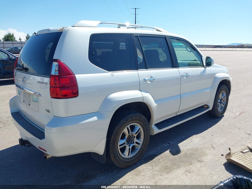 2008 Lexus Gx 470 VIN JTJBT20X580161882 IAAI salvage auction — NORMAL WEAR, Clear (Colorado), sold $3,425 on 2026-07-15 (photo 4)