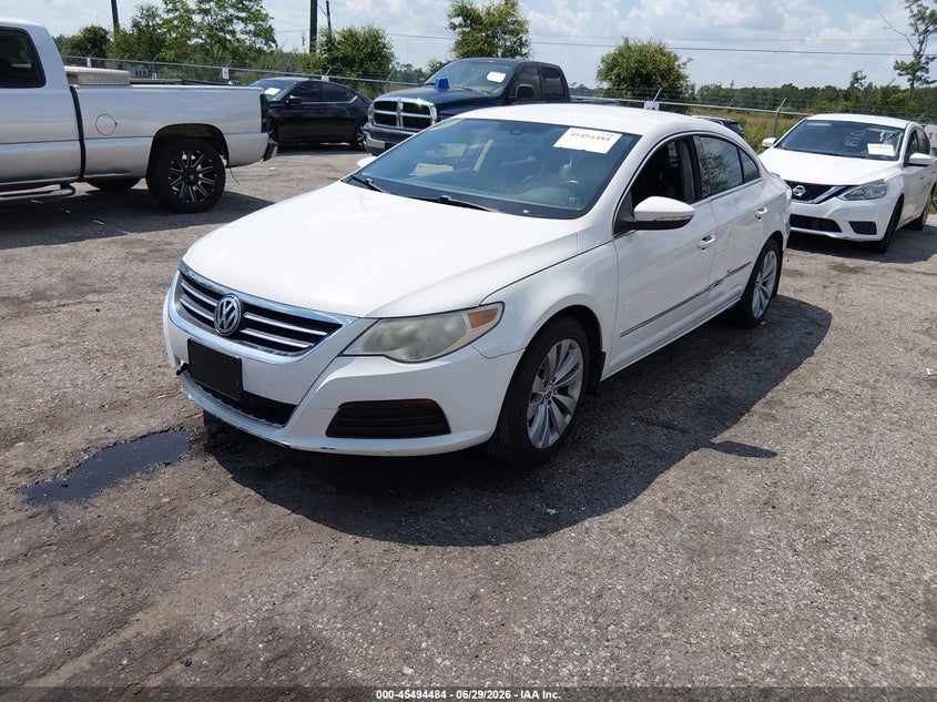 2012 Volkswagen Cc VIN WVWMN7AN0CE504139 IAAI salvage auction — NORMAL WEAR, Clear (Florida), sold $25 on 2026-08-11 (photo 2)