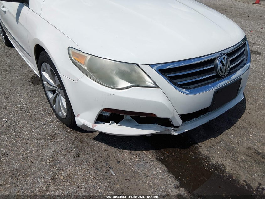 2012 Volkswagen Cc VIN WVWMN7AN0CE504139 IAAI salvage auction — NORMAL WEAR, Clear (Florida), sold $25 on 2026-08-11 (photo 6)
