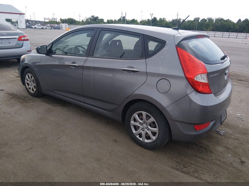 2014 Hyundai Accent VIN KMHCT5AE7EU147200 IAAI salvage auction — NORMAL WEAR, Clear (Louisiana), sold $1,200 on 2026-07-13 (photo 3)