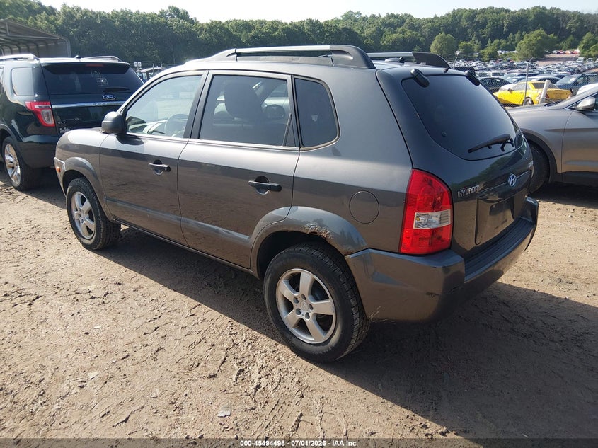 2008 Hyundai Tucson VIN KM8JM12B98U857401 IAAI salvage auction — NORMAL WEAR, Clear-Endorsement (Wisconsin), sold $400 on 2026-07-22 (photo 3)