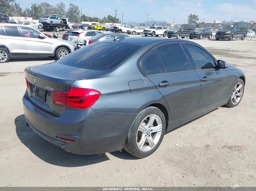 2016 BMW 3er VIN WBA8E9G51GNT43663 IAAI salvage auction — UNKNOWN, Clear - Dealer Only (California), sold $1,900 on 2026-07-22 (photo 4)