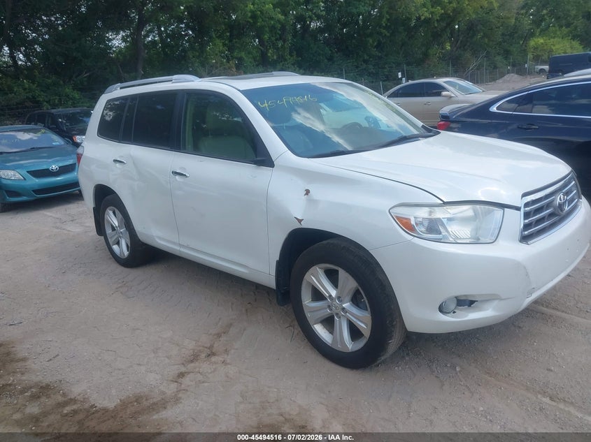 2010 Toyota Highlander VIN 5TDDK3EH1AS030408 IAAI salvage auction — LEFT & RIGHT, Clear (Montana), sold $2,800 on 2026-07-22 (photo 1)
