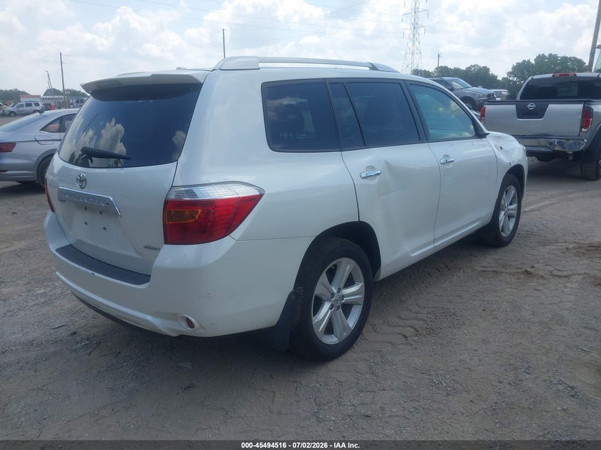 2010 Toyota Highlander VIN 5TDDK3EH1AS030408 IAAI salvage auction — LEFT & RIGHT, Clear (Montana), sold $2,800 on 2026-07-22 (photo 4)