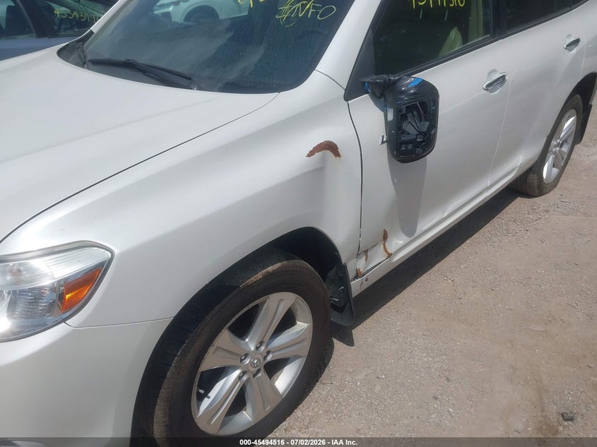 2010 Toyota Highlander VIN 5TDDK3EH1AS030408 IAAI salvage auction — LEFT & RIGHT, Clear (Montana), sold $2,800 on 2026-07-22 (photo 6)