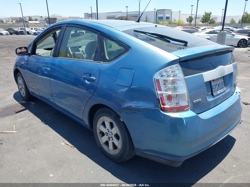 2007 Toyota Prius VIN JTDKB20U677607457 IAAI salvage auction — SIDE, Salvage Certificate (California), sold $1,100 on 2026-07-17 (photo 3)