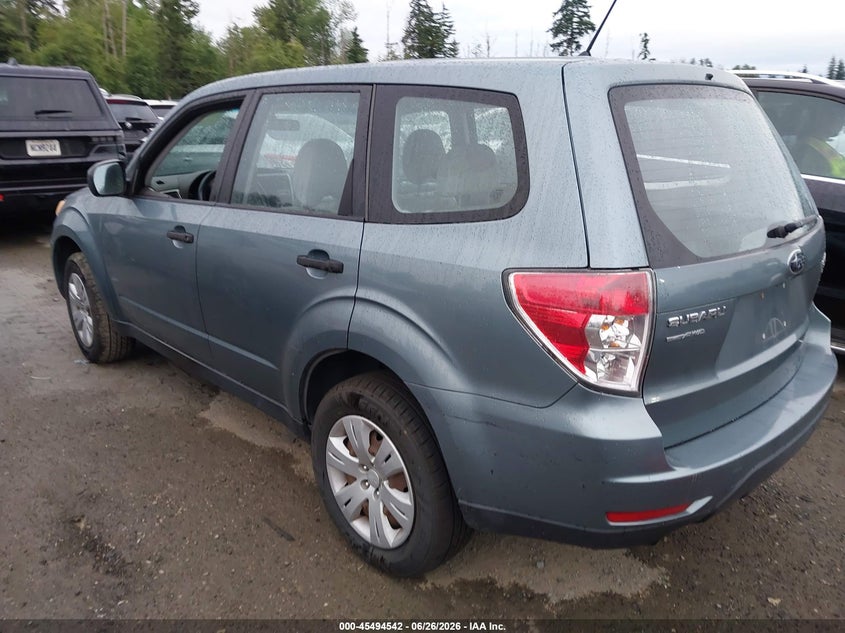 2010 Subaru Forester VIN JF2SH6AC9AG738385 IAAI salvage auction — NORMAL WEAR, Clear (Washington), sold $575 on 2026-07-08 (photo 3)