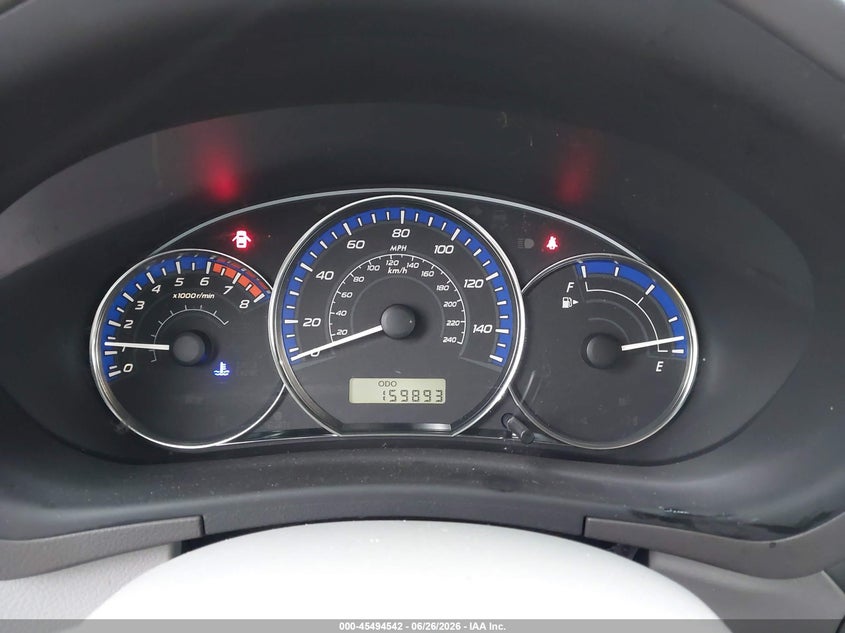 2010 Subaru Forester VIN JF2SH6AC9AG738385 IAAI salvage auction — NORMAL WEAR, Clear (Washington), sold $575 on 2026-07-08 (photo 7)