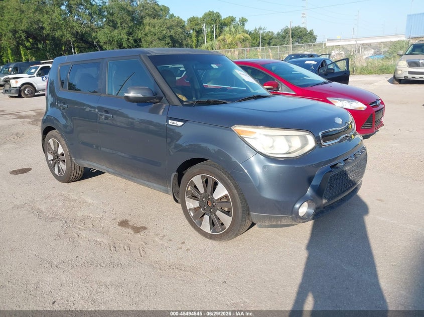 2015 Kia Soul VIN KNDJX3A58F7134671 IAAI salvage auction — NORMAL WEAR, Clear (Florida), sold $925 on 2026-07-08 (photo 1)