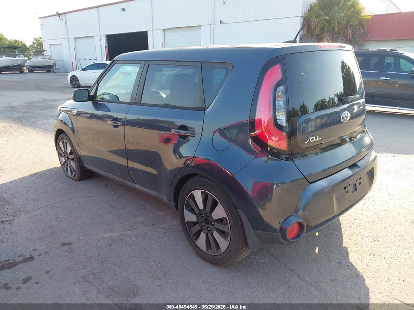 2015 Kia Soul VIN KNDJX3A58F7134671 IAAI salvage auction — NORMAL WEAR, Clear (Florida), sold $925 on 2026-07-08 (photo 3)