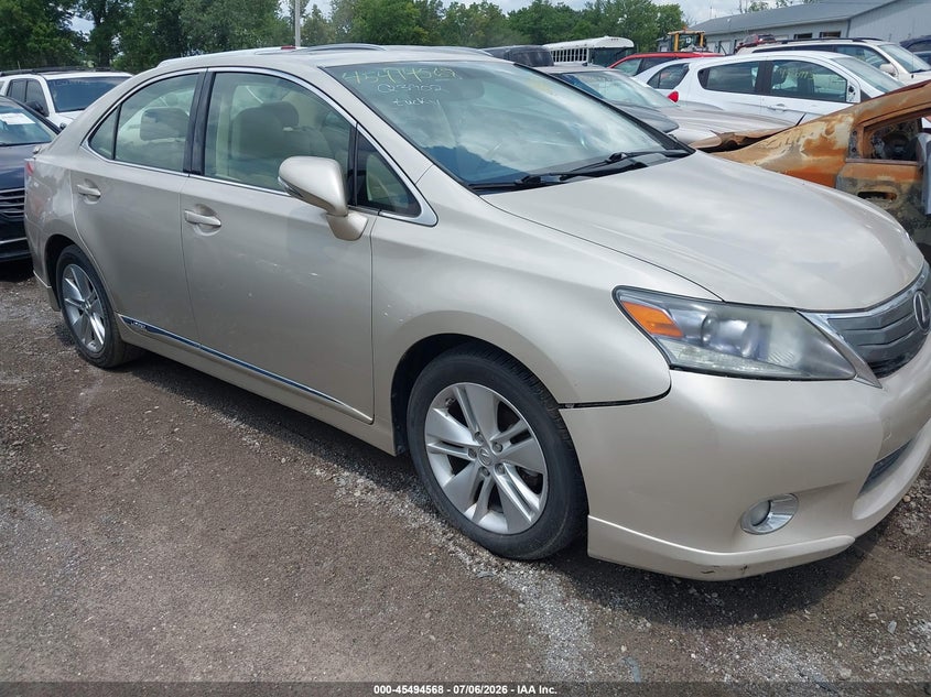2011 Lexus Hs 250h VIN JTHBB1BA7B2048356 IAAI salvage auction — RIGHT SIDE, Clear (Indiana), sold $2,100 on 2026-07-15 (photo 6)