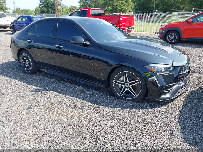 2024 Mercedes-benz C-klasse VIN W1KAF4HB2RR202093 IAAI salvage auction — LEFT FRONT, Salvage (South Carolina), sold $14,000 on 2026-08-02 (photo 1)