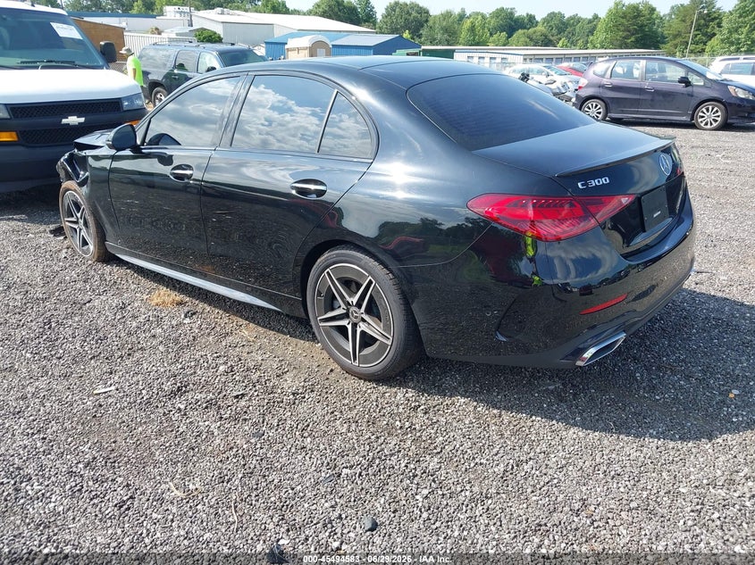 2024 Mercedes-benz C-klasse VIN W1KAF4HB2RR202093 IAAI salvage auction — LEFT FRONT, Salvage (South Carolina), sold $14,000 on 2026-08-02 (photo 3)
