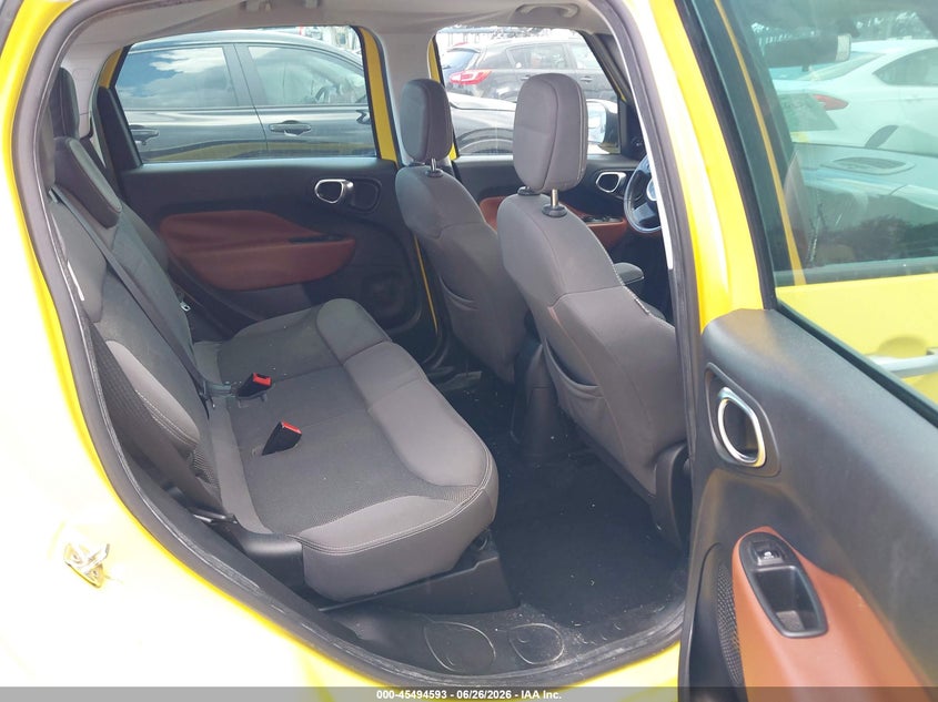 2014 Fiat 500l VIN ZFBCFADH5EZ004603 IAAI salvage auction — REAR END, Rebuildable (Florida), sold $850 on 2026-07-11 (photo 8)