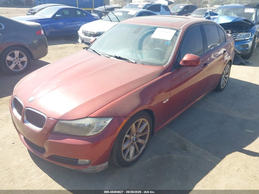 2011 BMW 3 series VIN WBAPH5C5XBA447621 IAAI salvage auction — NORMAL WEAR, Clear - Dealer Only (California), sold $1,000 on 2026-07-08 (photo 2)
