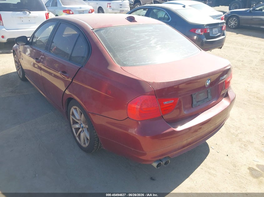 2011 BMW 3 series VIN WBAPH5C5XBA447621 IAAI salvage auction — NORMAL WEAR, Clear - Dealer Only (California), sold $1,000 on 2026-07-08 (photo 3)